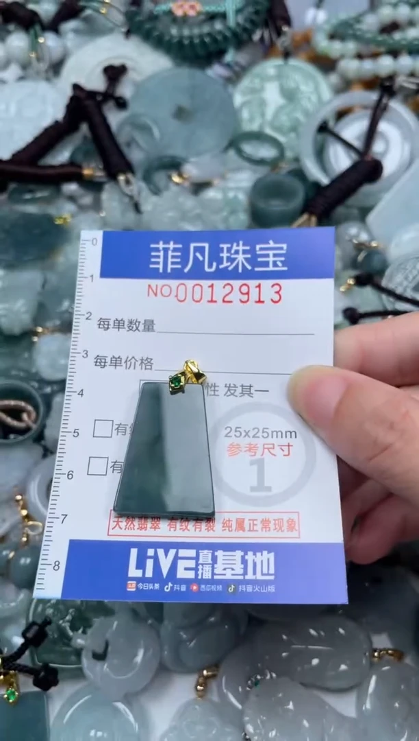 颈饰未镶嵌翡翠12913