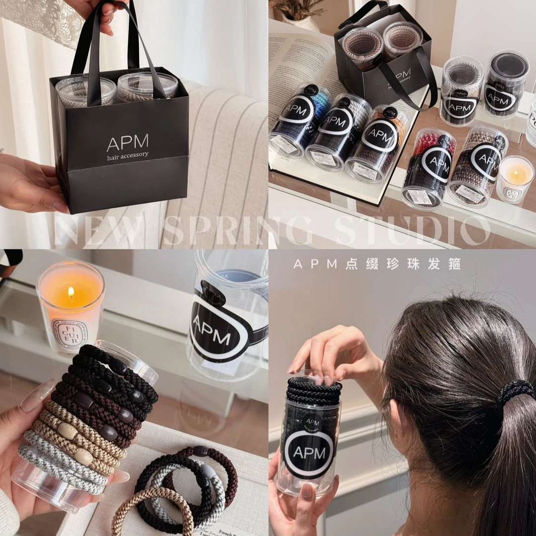 10条装发绳！礼盒装~高端高品质女神系列发绳发圈