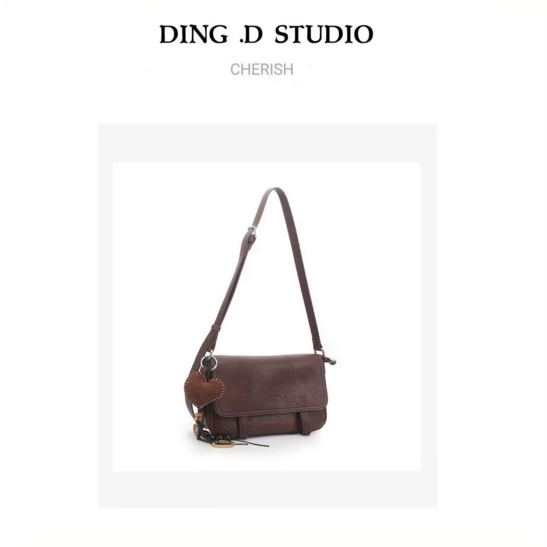 【虎牙】DING.D新品百搭简约单肩休闲时尚潮流ins女包24897