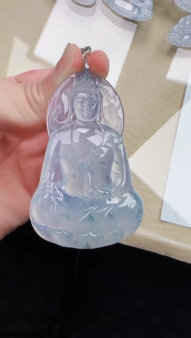 颈饰未镶嵌翡翠缅甸翡翠a货