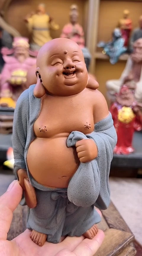 紫砂茶宠器闵茶宠摆件