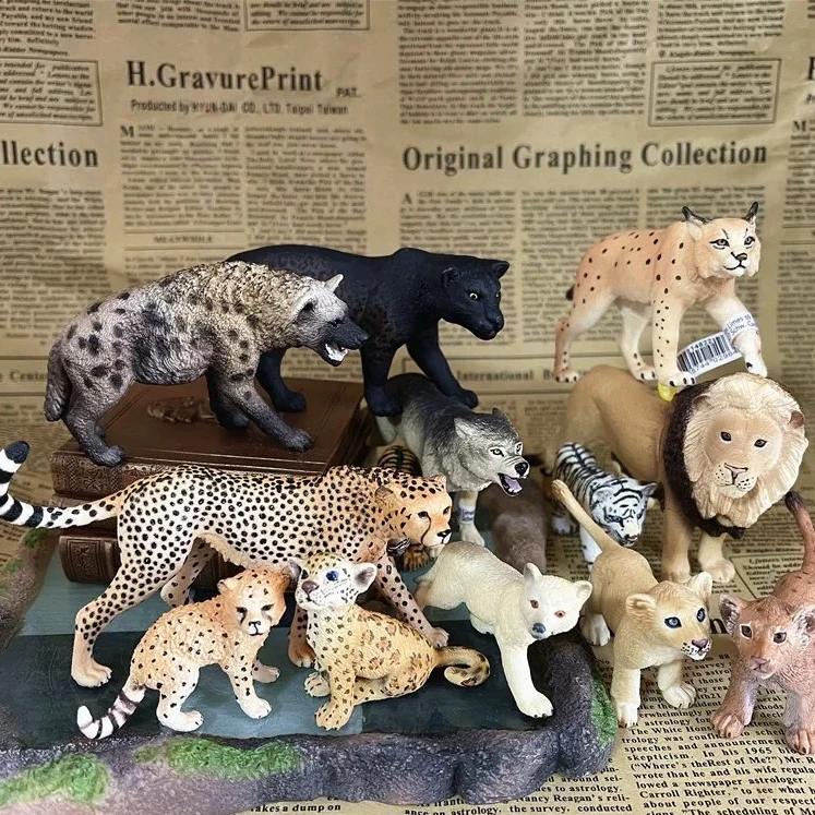 链接1【1-120】满15包邮，野生动物模型玩具系列，默认微瑕！介意勿拍