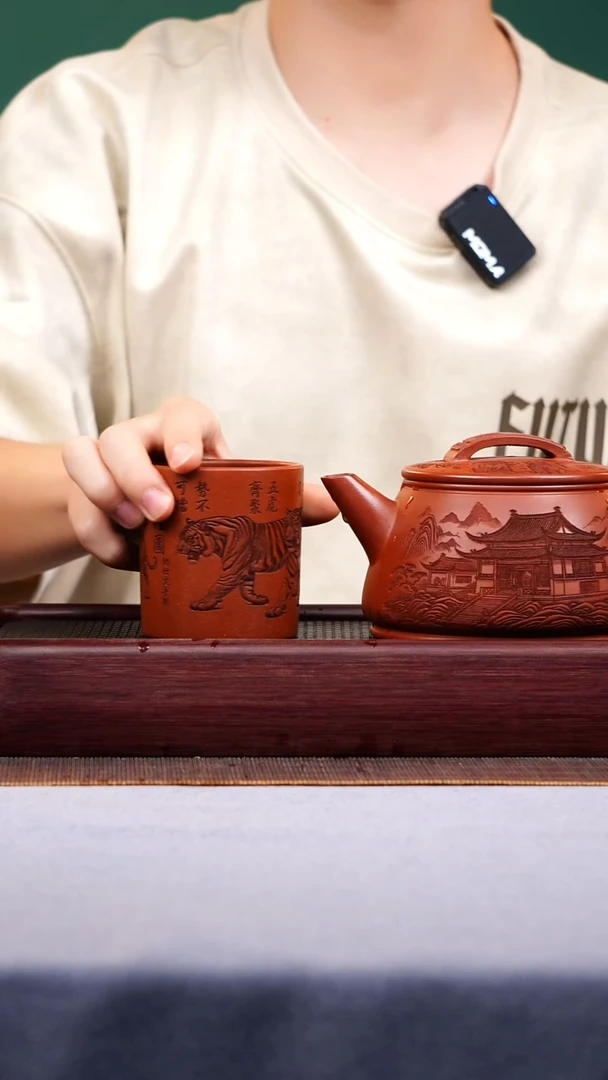 茶壶紫砂宜兴原矿紫砂作品