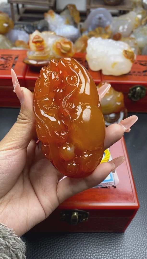 【闪购商品】玛瑙/玉髓手把未镶嵌00