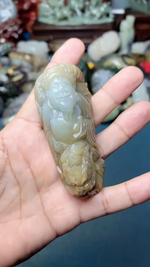 未镶嵌和田玉把件-