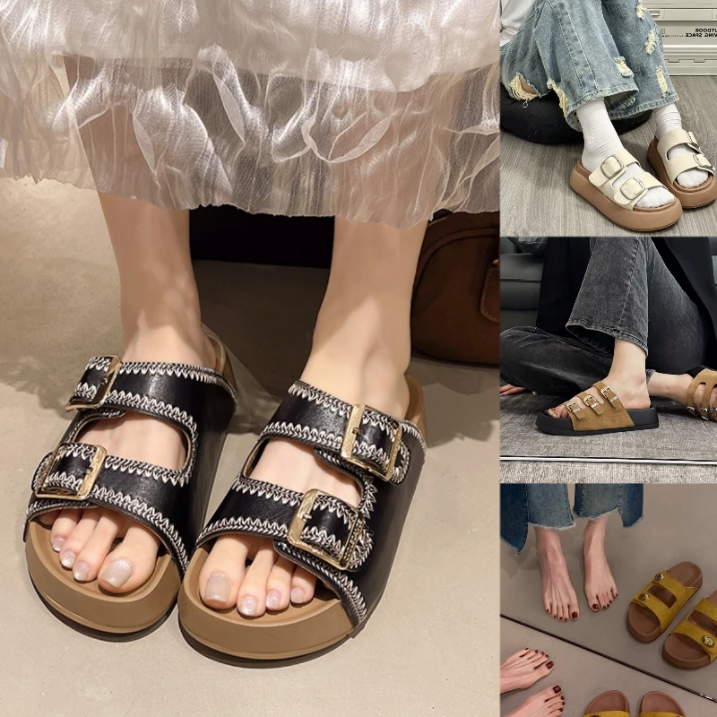 【疯狂女鞋撤柜款】按照主播说的编码拍尺码在里面时尚网红拖鞋