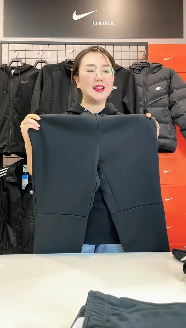 2123 华夫格子长裤XL码150-170斤 不退换