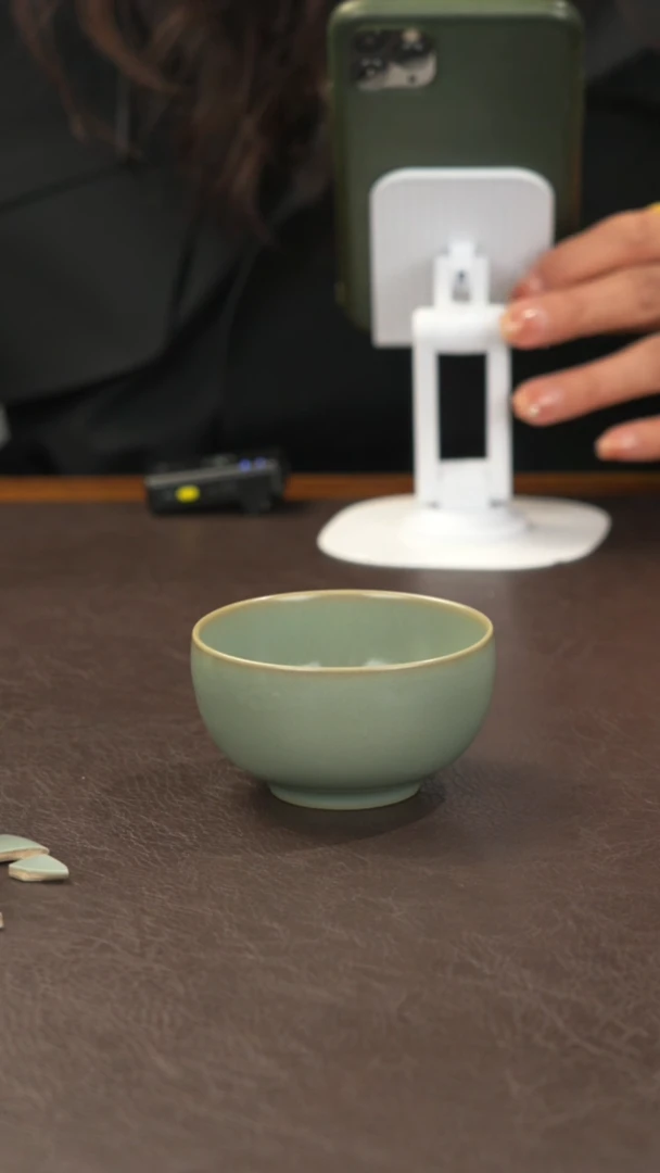 陶宣宝汝瓷原矿原釉手工作品