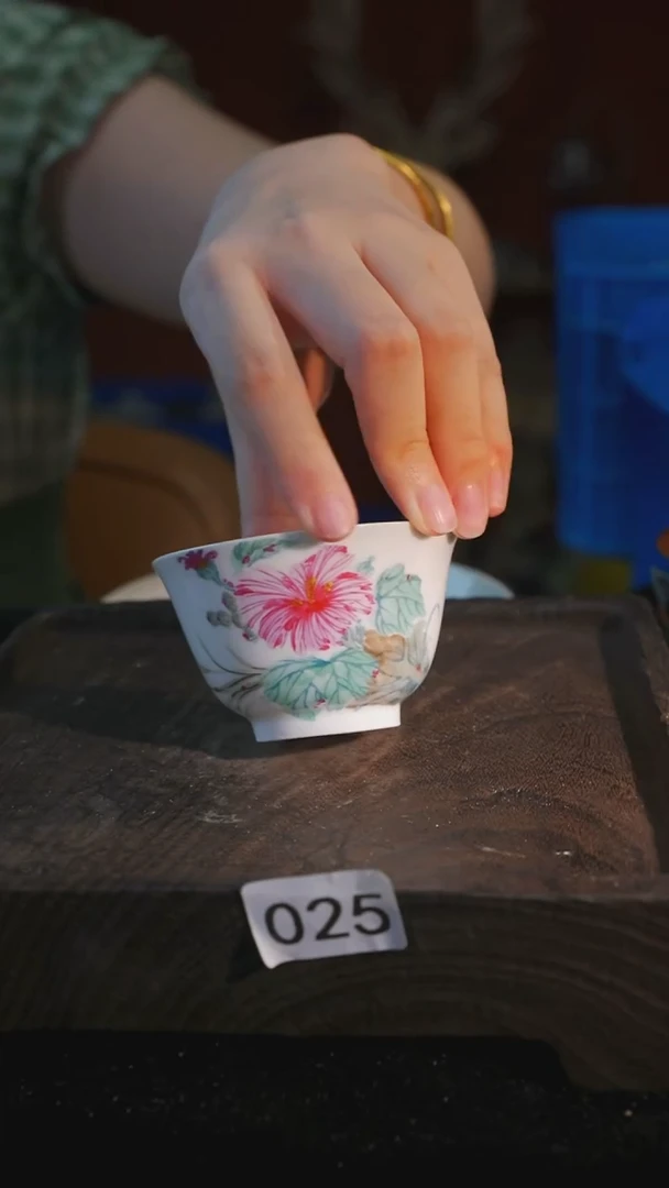 杯子等烟雨陶瓷手作系列025