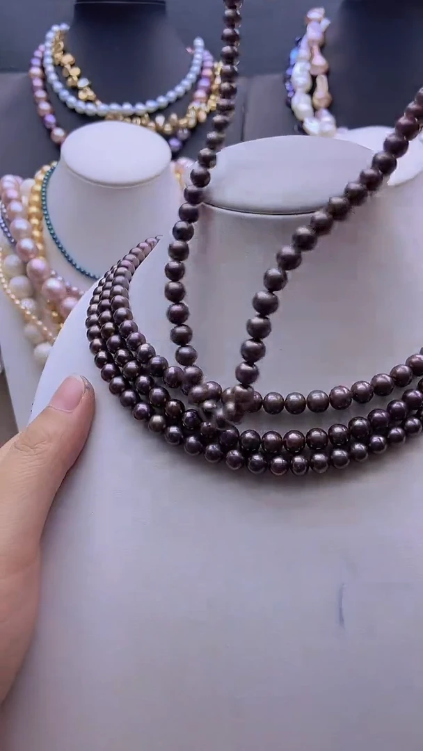 淡水珍珠未镶嵌颈饰11