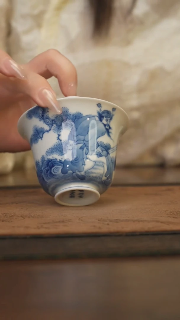 瓷片柴窑青花破价福利