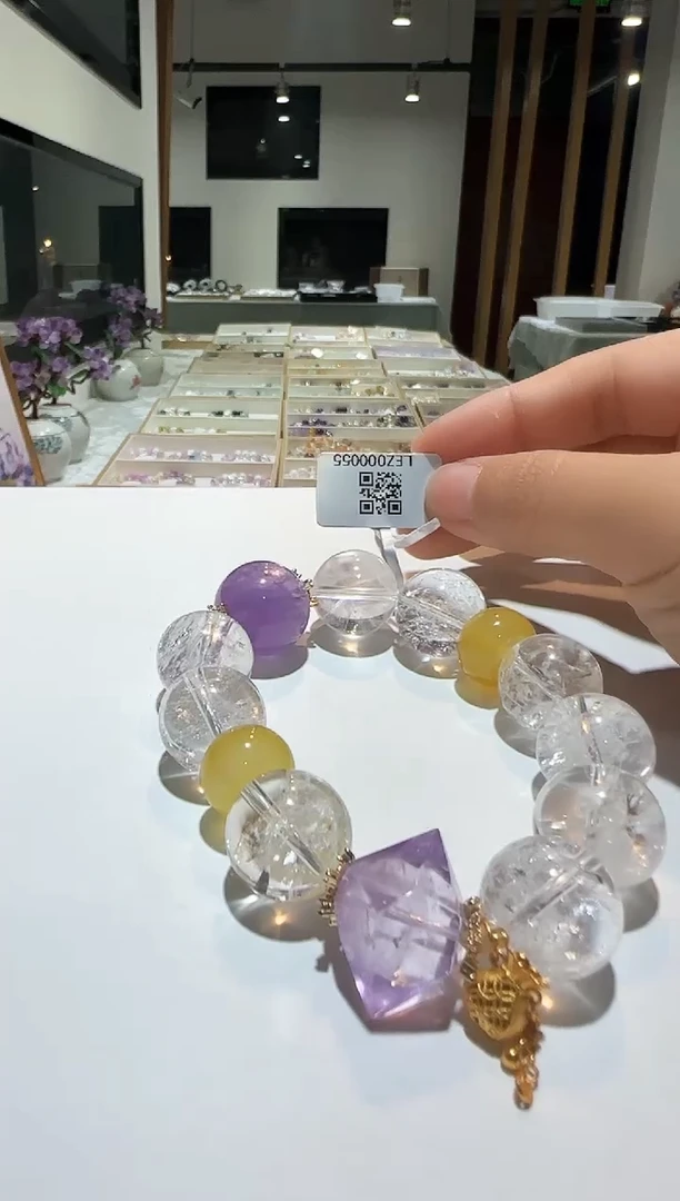 未镶嵌手串水晶手串
