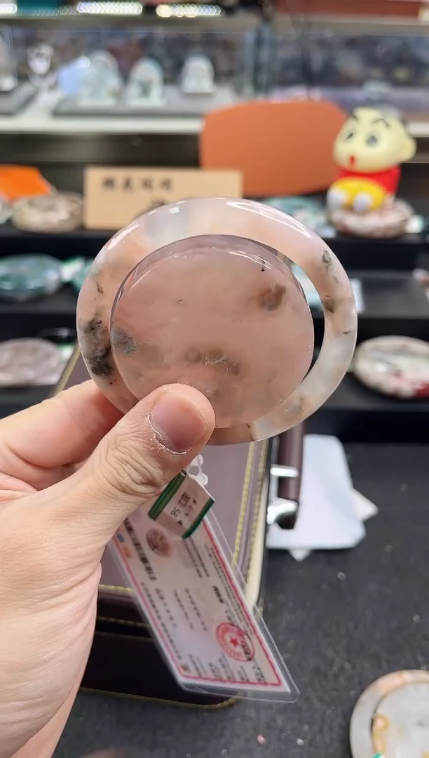 未镶嵌手镯石英质玉58圈口（赠品镯心）6511615