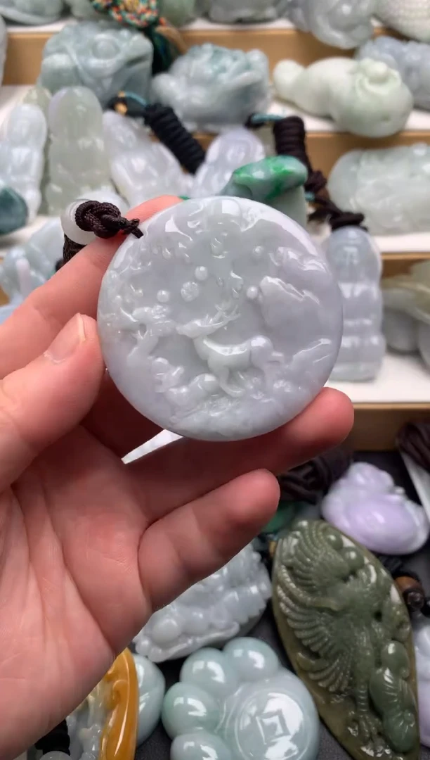 吊坠(不含链)未镶嵌翡翠1