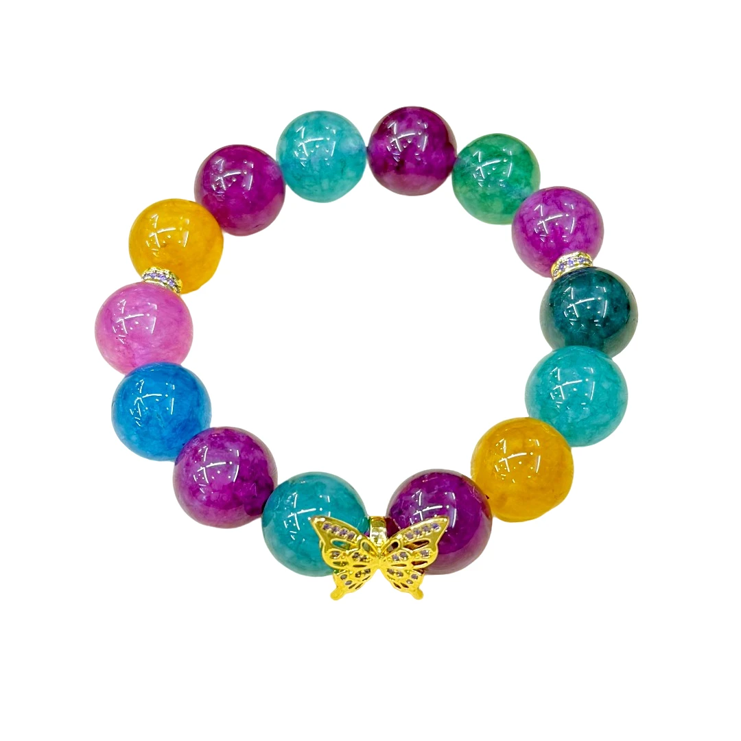 【静雯珠宝】M025  流芸烈焰名株 手串 多样性发其一