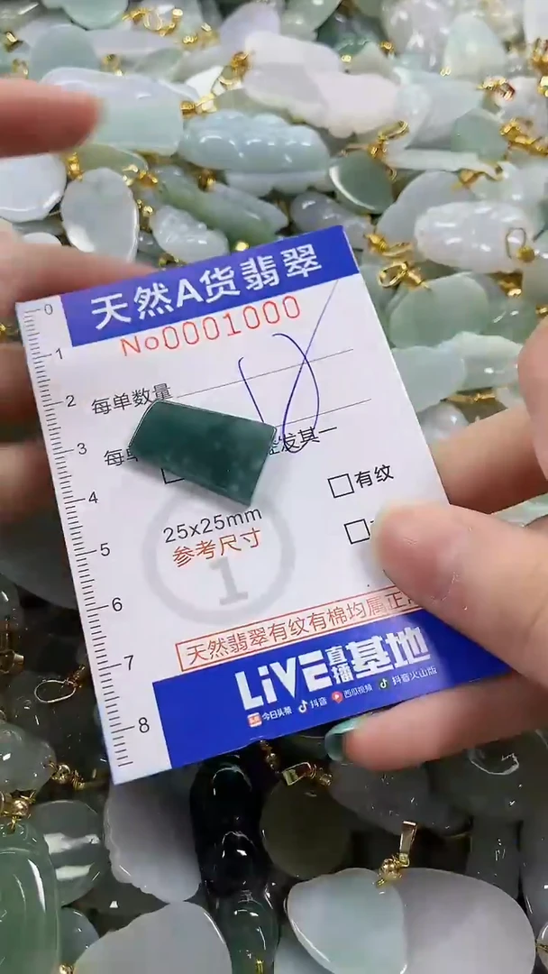 颈饰未镶嵌翡翠纯天然a货翡翠