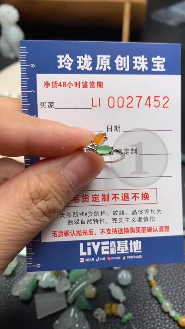 【闪购商品】翡翠颈饰未镶嵌翡翠净货27452