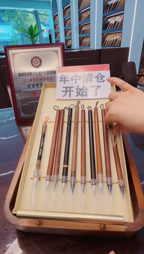 超级大福利，10支装鸡距笔套装+盒子