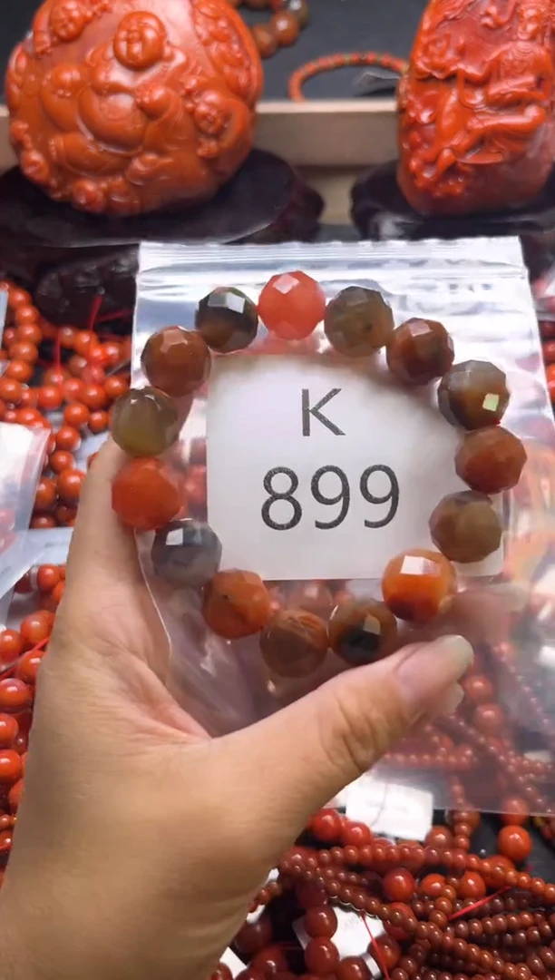 未镶嵌南红玛瑙珠宝奇石K899-14