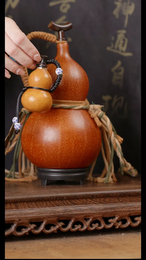 39号精品天然大漆酒葫芦一物一拍~