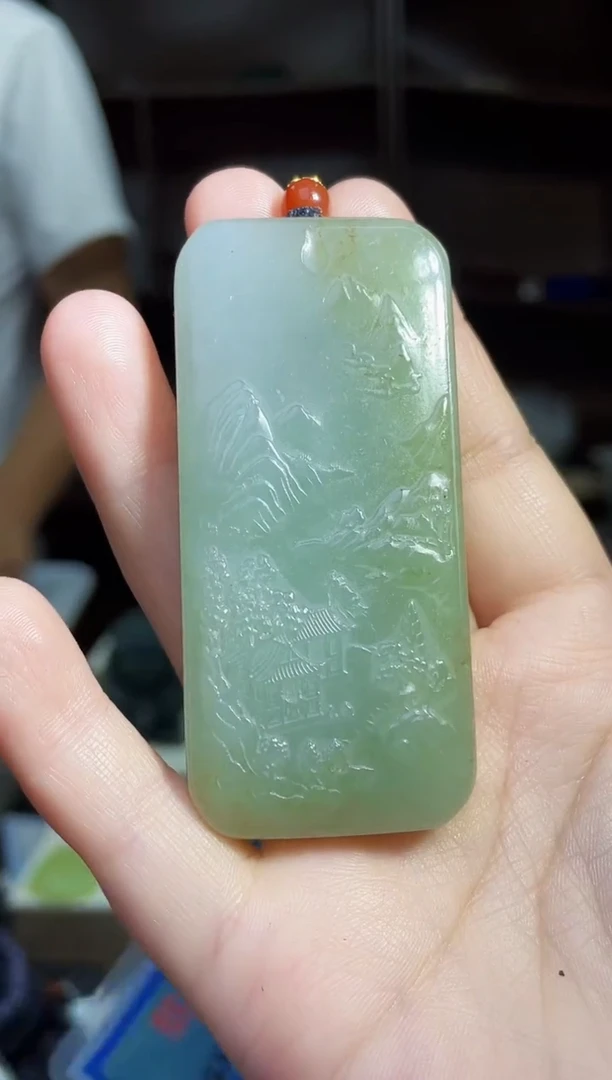 和田玉未镶嵌颈饰1