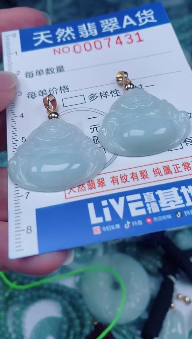 颈饰未镶嵌翡翠00007431