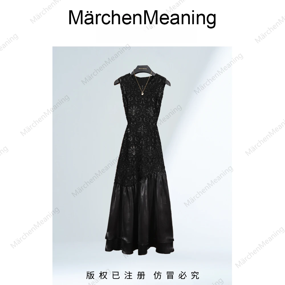 MärchenMeaning显瘦气质优雅时尚修身设计师连衣裙春季新款（赵）8