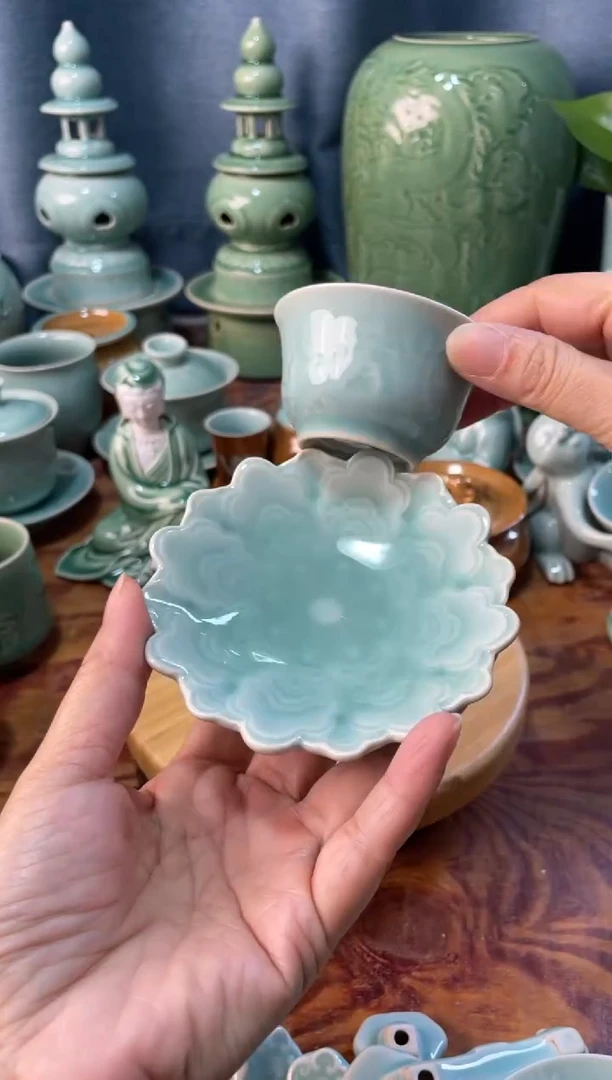 微瑕特价青瓷 慧语瓷坊