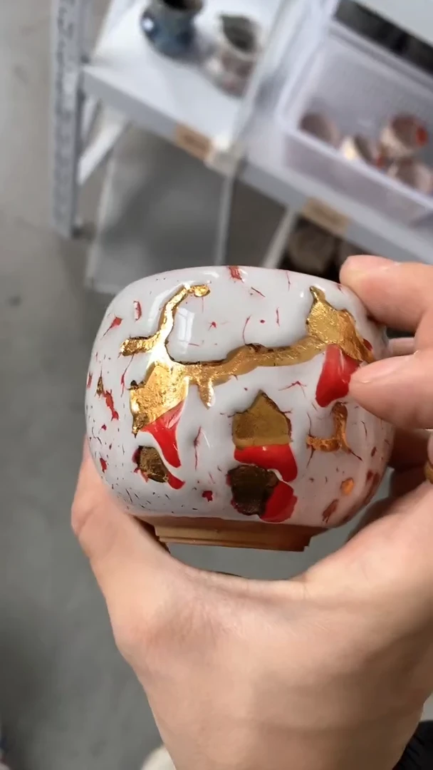 瓷片D046陶瓷茶具茶器