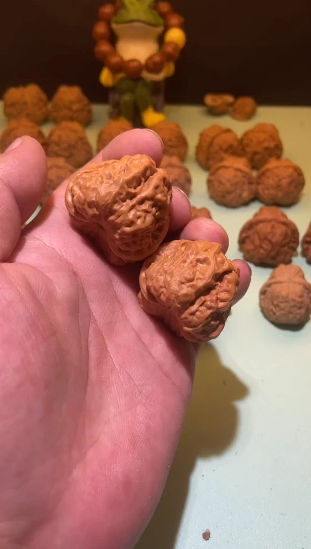 【闪购商品】文玩核桃吊坠山海核饰蛤蟆头39打底614