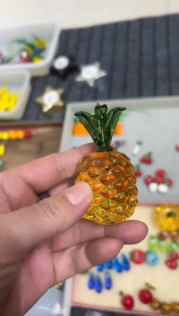 手工艺品琉璃大菠萝