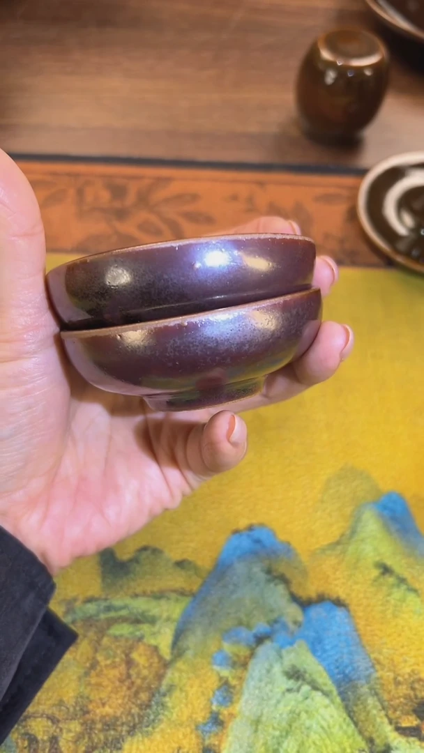福利紫金色普洱杯2只