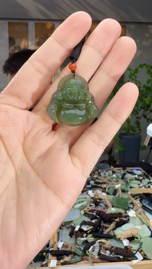 未镶嵌和田玉挂件拍一发一