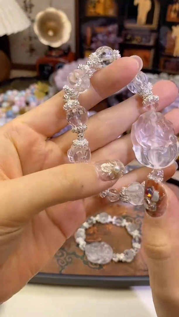 【闪购商品】水晶手链未镶嵌1280手串