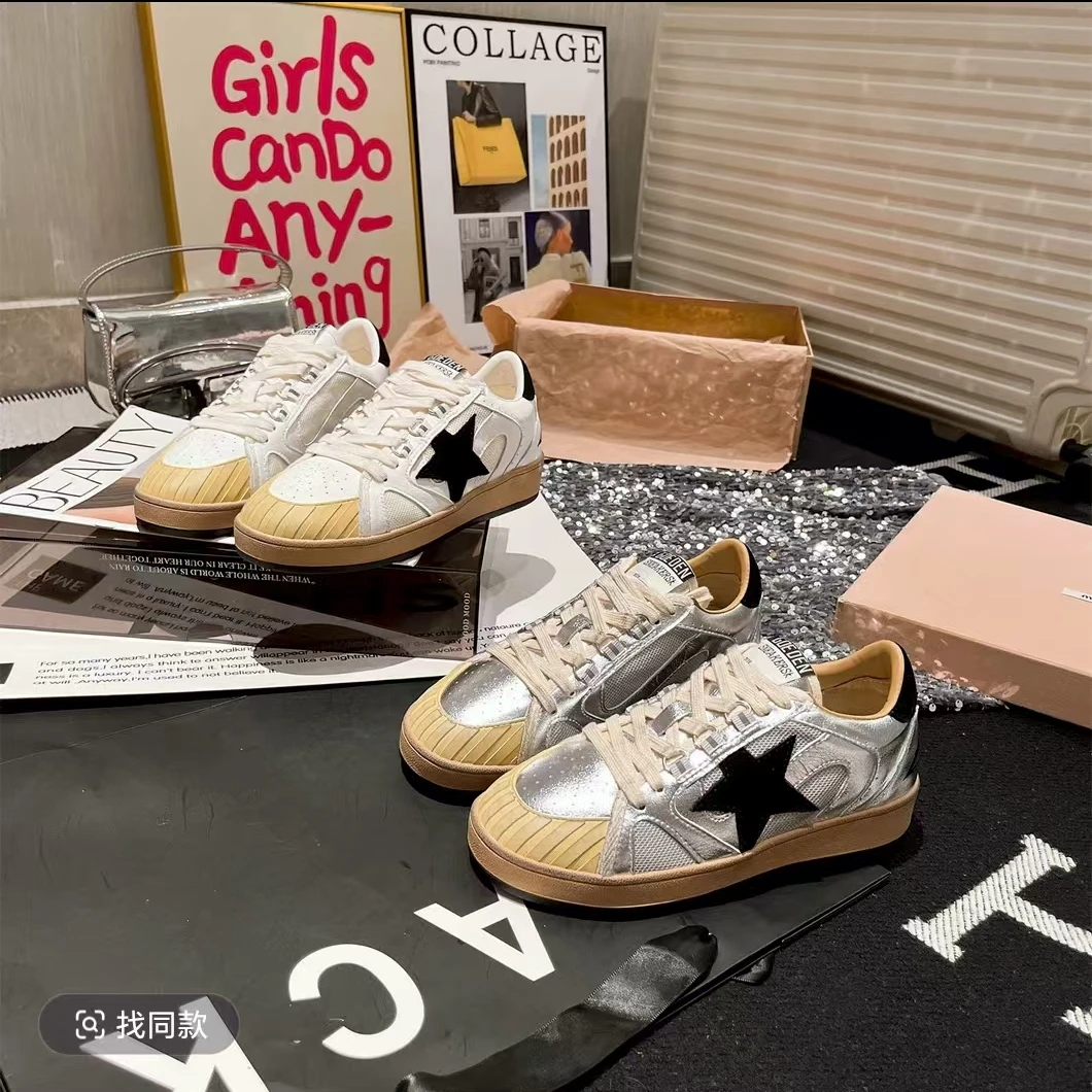 圆头增高厚底小白鞋女2025新款秋季百搭学生休闲板鞋6755