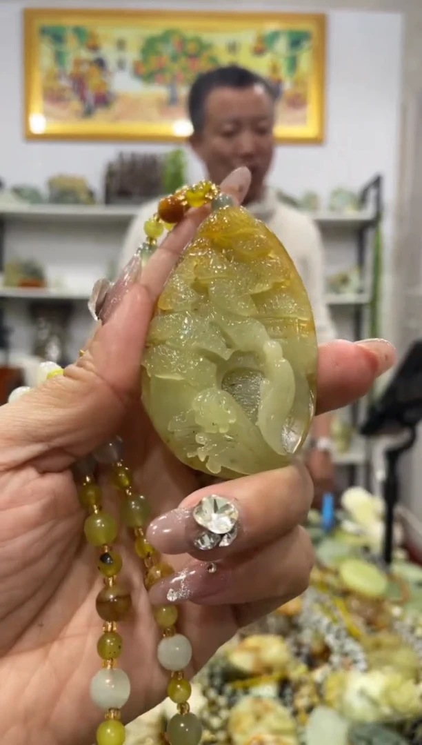 【闪购商品】岫玉吊坠未镶嵌