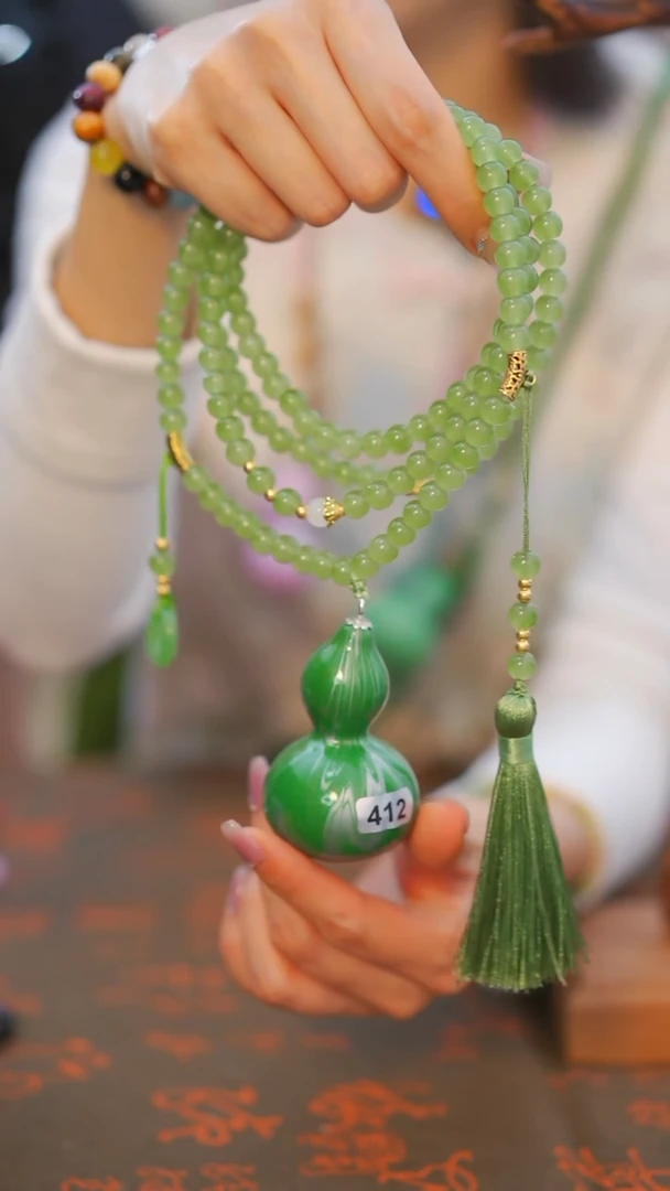 412非遗漆手艺工天然葫芦文玩福禄
