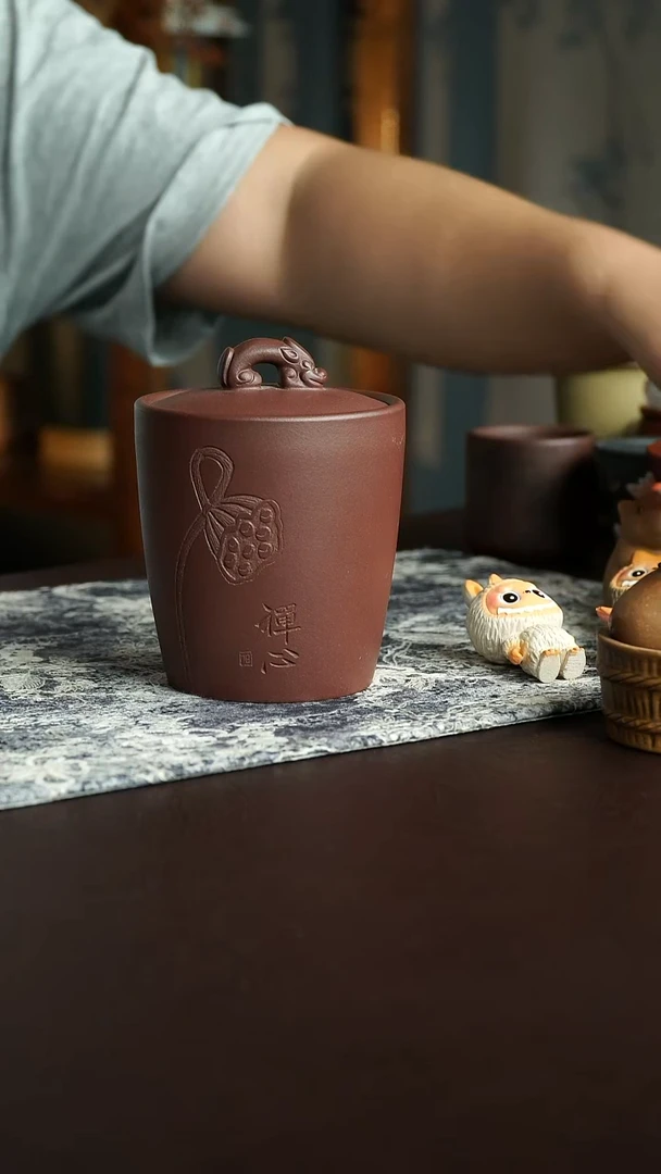 茶杯紫砂54宜兴紫砂茶叶罐