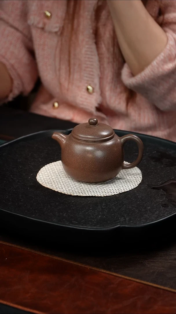 茶壶紫砂蒋敏杰  匏尊92  明朝土 240毫升