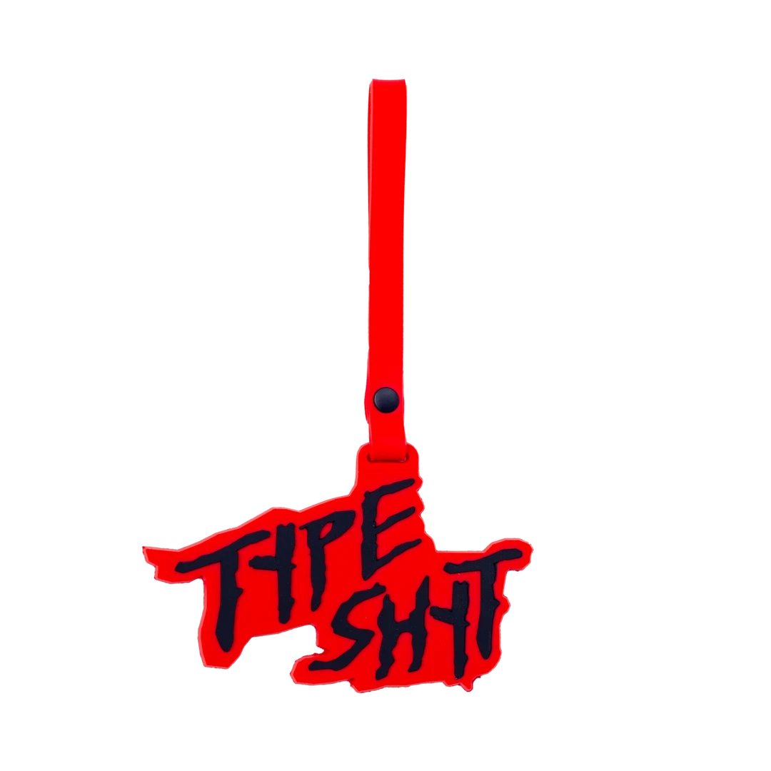 【VAKA TYPESHYT】品牌设计感logo钥匙扣挂饰挂件饰品