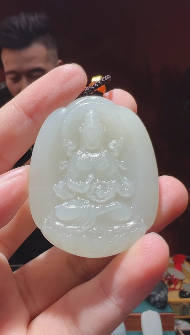 【闪购商品】和田玉吊坠(不含链)未镶嵌1