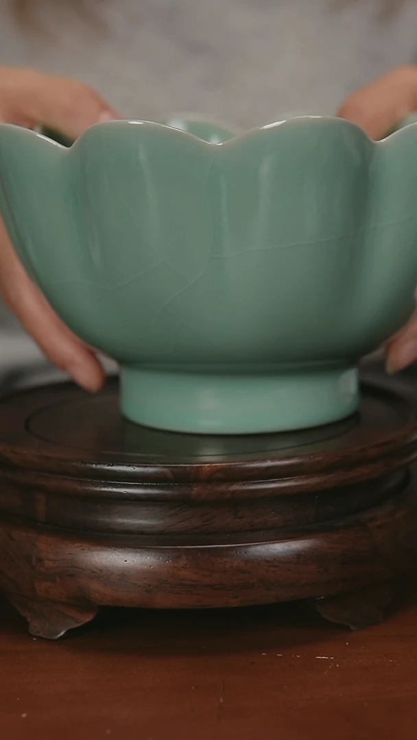 摆件原产地原矿釉汝瓷