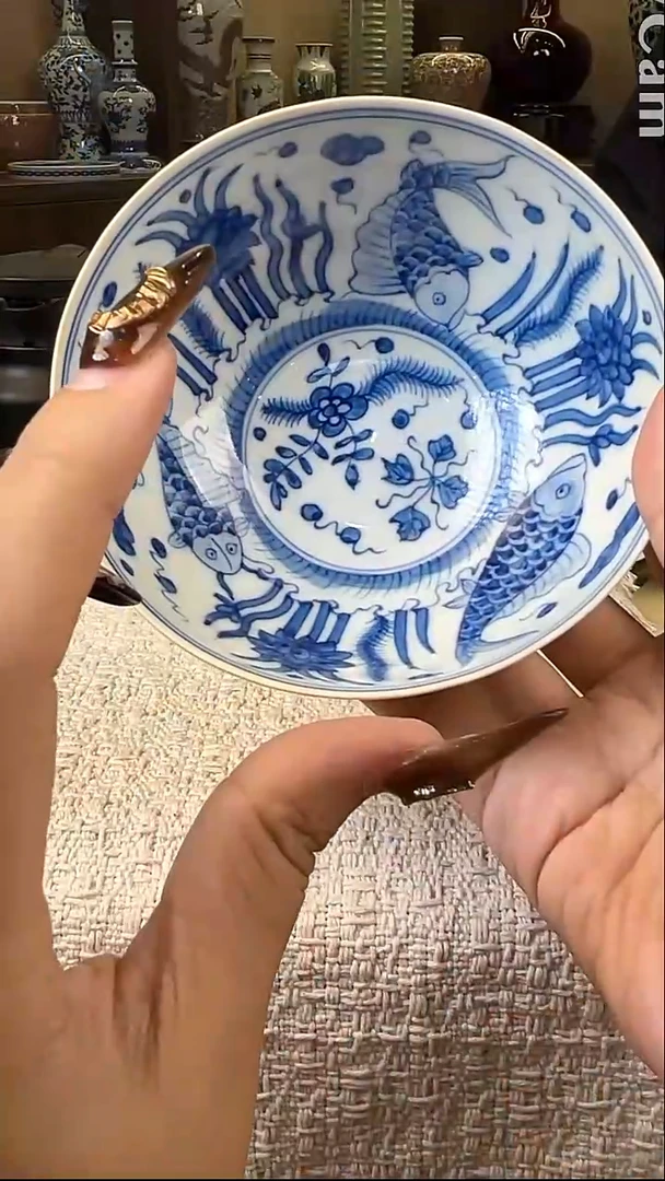 瓷片景德镇毛仔柴窑杯