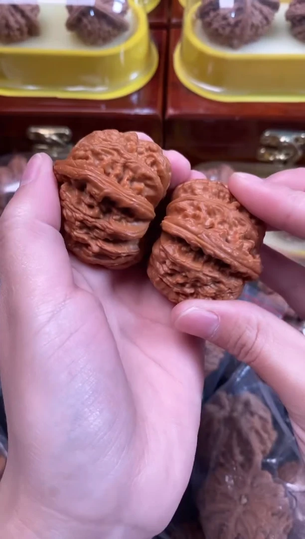 把件文玩核桃白狮子43尺Q622