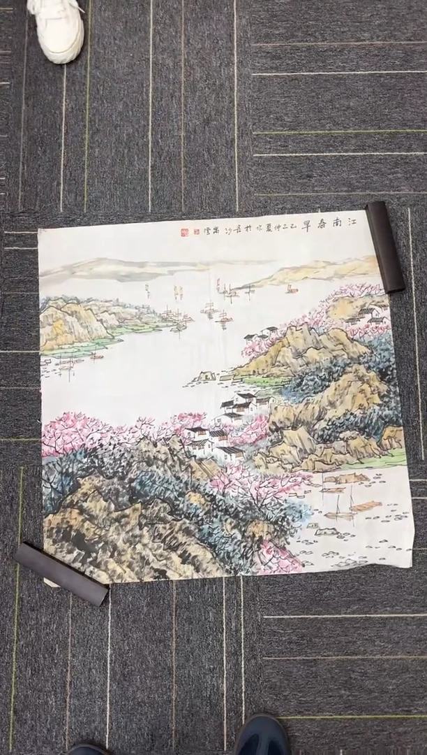 国画国画国画鉴赏手绘实稿-