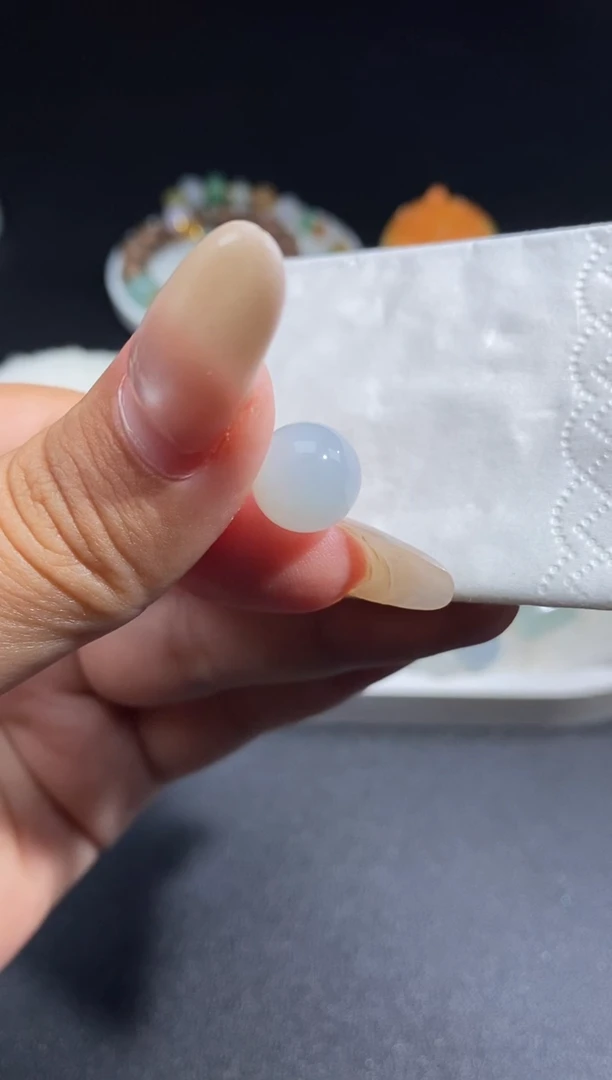 未镶嵌挂件翡翠樱****子净货3555