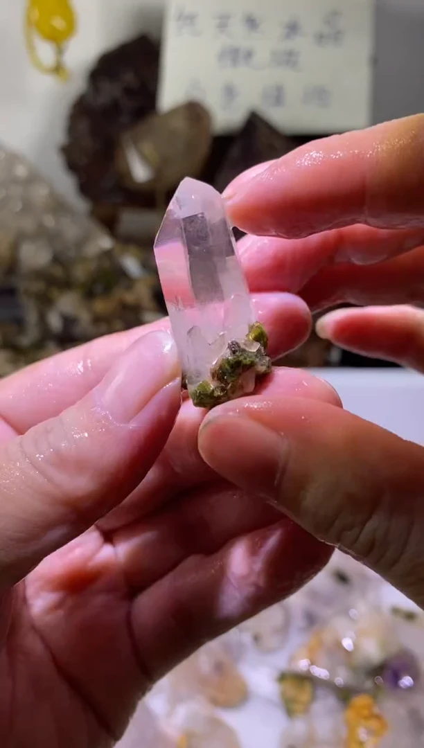 未镶嵌珠宝半成品水晶107号四川超七花园水晶