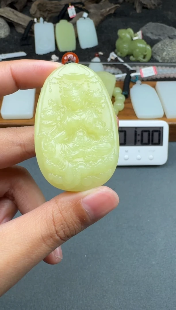 颈饰未镶嵌和田玉1