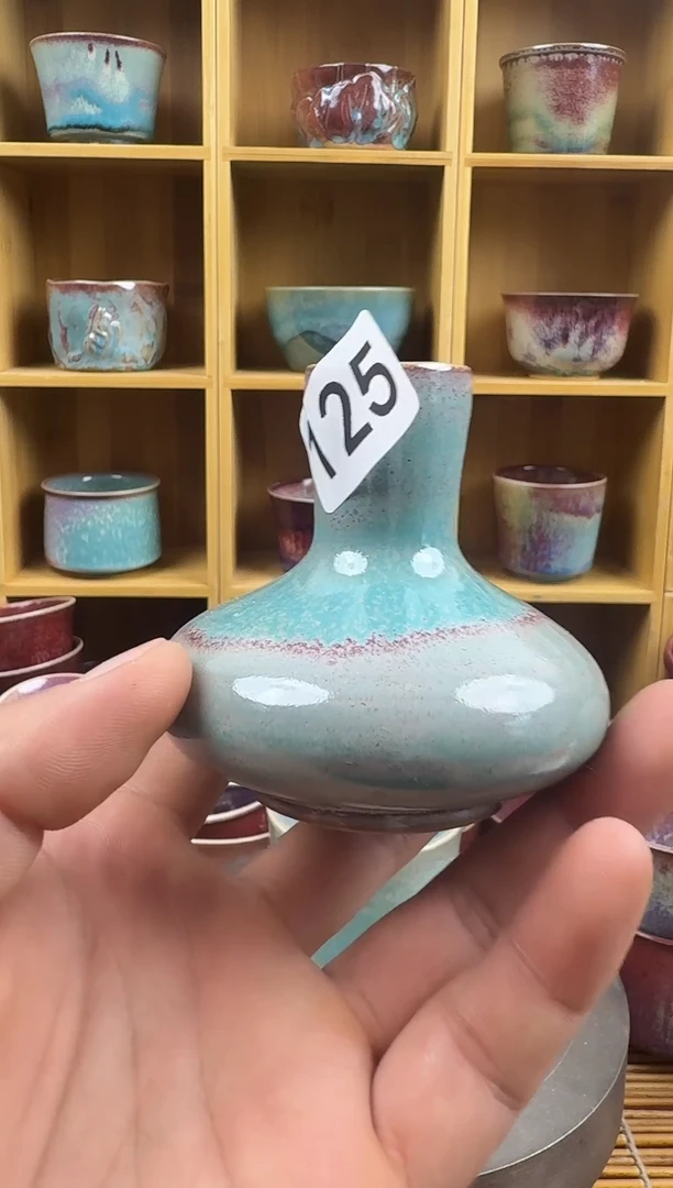 杯子125钧瓷 原产地  原矿釉 主人杯