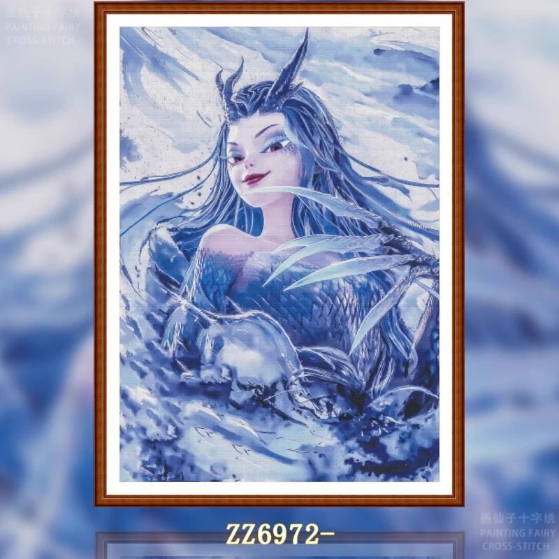 【ZZ6972-敖闰】十字绣2025新款小件线绣客厅餐厅简单简约